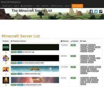 Minecraft-MP.com(Best Minecraft Servers) Screenshot