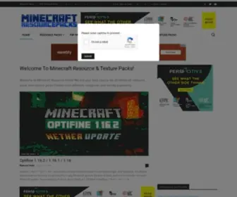 Minecraft-Resourcepacks.com(Minecraft Resourcepacks) Screenshot