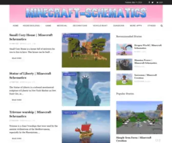 Minecraft-Schematic.com(Minecraft Schematics) Screenshot