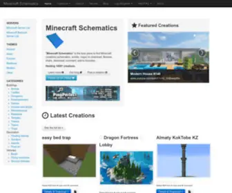 Minecraft-Schematics.com(Minecraft Schematics) Screenshot