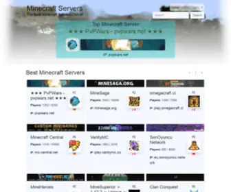 Minecraft-Servers.online(Minecraft Servers online) Screenshot