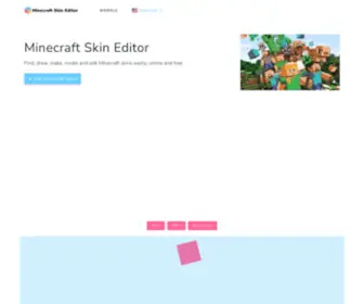 Minecraft-Skin-Editor.com(Minecraft Skin Editor) Screenshot
