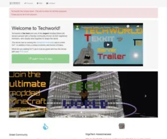 Minecraft-Techworld.com(Official GigaTech Minecraft Mod Pack Server) Screenshot