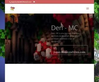 Minecraftden.com(Uma Nova Era de Servidores) Screenshot