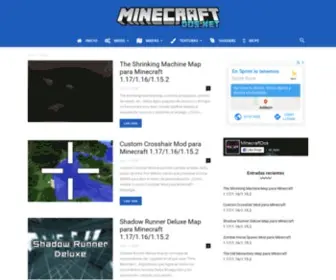 Minecraftdos.net(Descargar mods) Screenshot