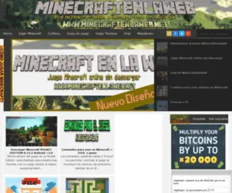 Minecraftenlaweb.net(Blog de Minecraft) Screenshot
