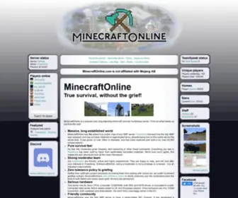 Minecraftonline.com(Minecraftonline) Screenshot