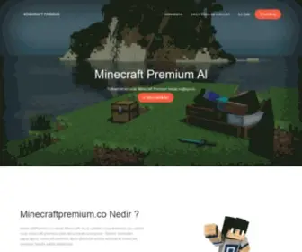 Minecraftpremium.co(Minecraft Premium Satın Al) Screenshot