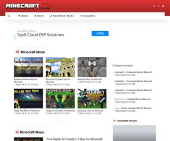 Minecraftred.com(Minecraft Maps) Screenshot