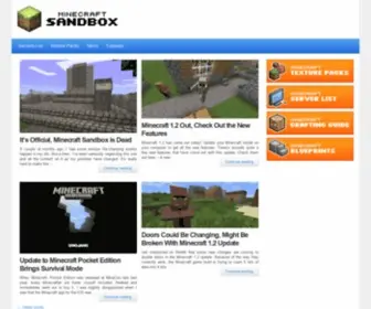 Minecraftsandbox.com(The Minecraft Sandbox) Screenshot