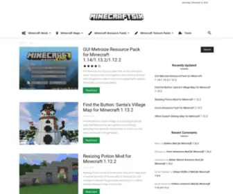 Minecraftsix.es(MINECRAFTSIX, EL PORTAL MÁS COMPLETO PARA DESCARGAR COMPLEMENTOS DE MINECRAFT) Screenshot