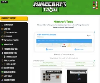 Minecraft.tools(Déplacé) Screenshot