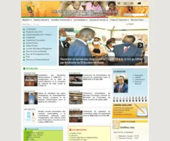 Minedub.cm(Ministère de l'education de base du cameroun) Screenshot