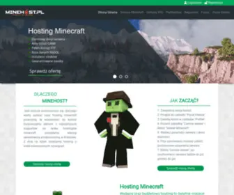 Minehost.pl(Szukasz dobrych rozwiązań) Screenshot