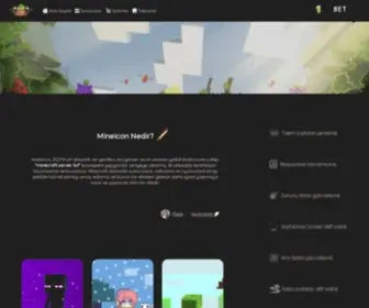 Mineicon.com(Mineicon) Screenshot