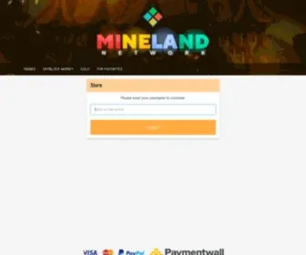 Mineland.net(Mineland) Screenshot