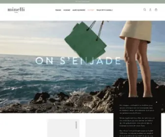 Minelli.fr(Collection Automne) Screenshot