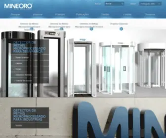 Mineoro.com.br((Detectores de Metais e Tesouro)) Screenshot