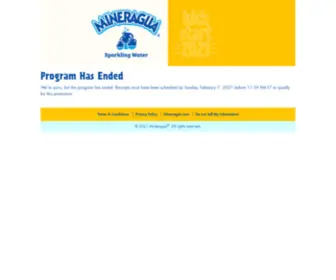 Mineraguapromo.com(Campaign Inactive) Screenshot