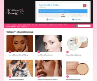 Mineral-Makeup-Reviews.com(Mineral Makeup Reviews) Screenshot