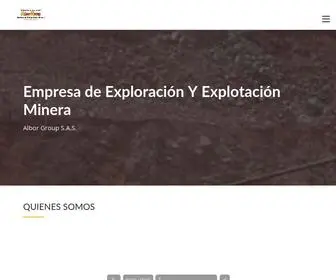 Mineralesdelcesar.com(Quienes Somos) Screenshot