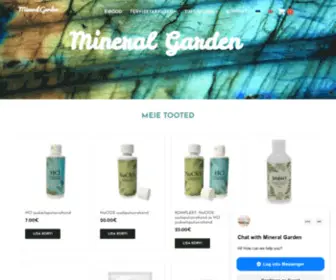 Mineralgarden.org(Mineral Garden) Screenshot