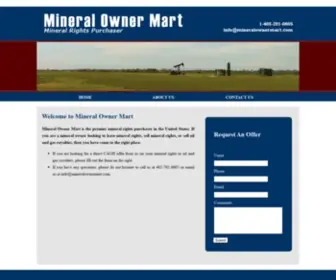 Mineralownermart.com(Mineral Owner Mart) Screenshot