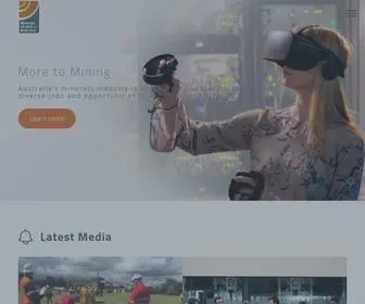 Minerals.org.au(Minerals Council of Australia) Screenshot