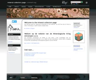 Minerant.org(Mineral Collectors Page) Screenshot