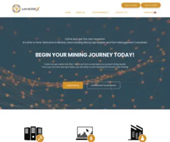 Minerex.io(Minerex) Screenshot