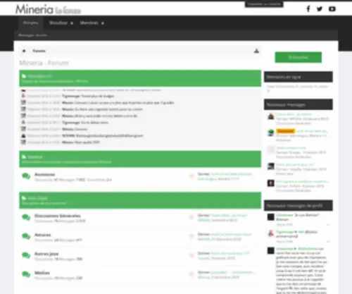 Mineria.fr(OVHcloud accompagne votre évolution grâce au meilleur des infrastructures web) Screenshot