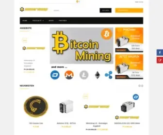 Minershop.ch(Best Mining Hardware) Screenshot