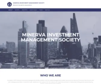 Minervaims.it(Minerva Investment Management Society) Screenshot