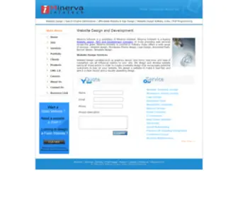 Minervainfocom.com(Best Website Design) Screenshot