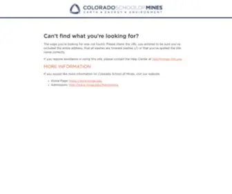 Mines-Info.org(Colorado School of Mines) Screenshot