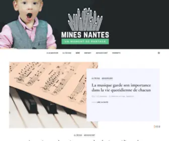 Mines-Nantes.com(Mines nantes) Screenshot