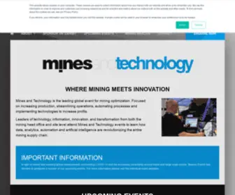 Minesandtechnology.com(Mines and Technology) Screenshot