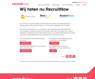 Minescape.nl(Wij heten RecruitNow) Screenshot