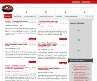 Minesdeguinee.com(SiteGround Web Hosting) Screenshot