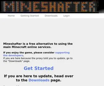 Mineshafter.info(Mineshafter info) Screenshot