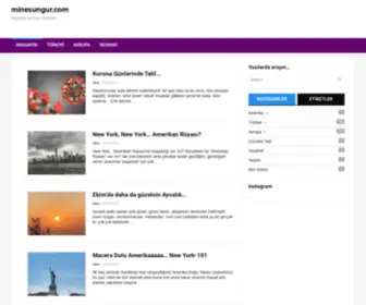 Minesungur.com(Seyahat ve Gezi Rehberi) Screenshot