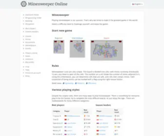 Minesweeper.online(Minesweeper Online) Screenshot