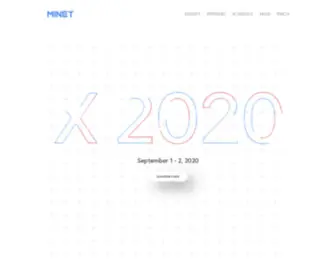 Minet.co(MINET X 2020) Screenshot