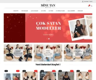 Minetanbutik.com.tr(Mine Tan Butik) Screenshot