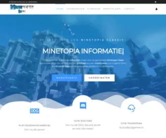 Minetopiainfo.nl(This domain may be for sale) Screenshot