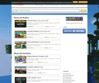 Mineturk.com(Minecraft Modlar) Screenshot