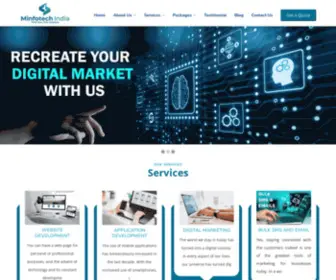 Minfotechindia.com(Best IT Company Services in India) Screenshot