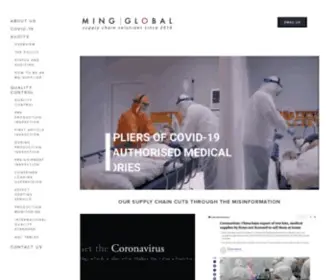 Ming-Global.com(Ming Global) Screenshot