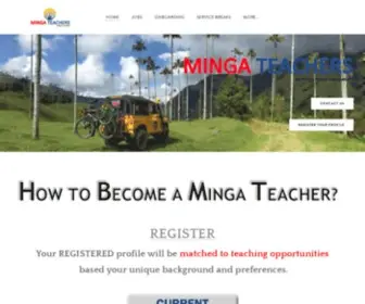Mingateachers.org(Teach English Abroad) Screenshot