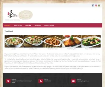 Mingchung.com.sg(Ming Chung Restaurant) Screenshot